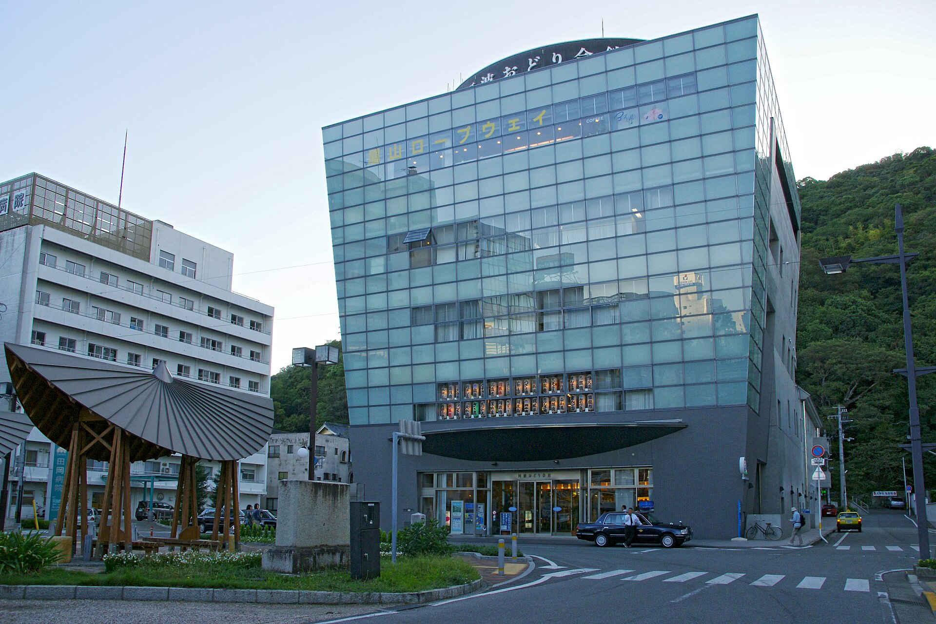阿波舞会馆的建筑。