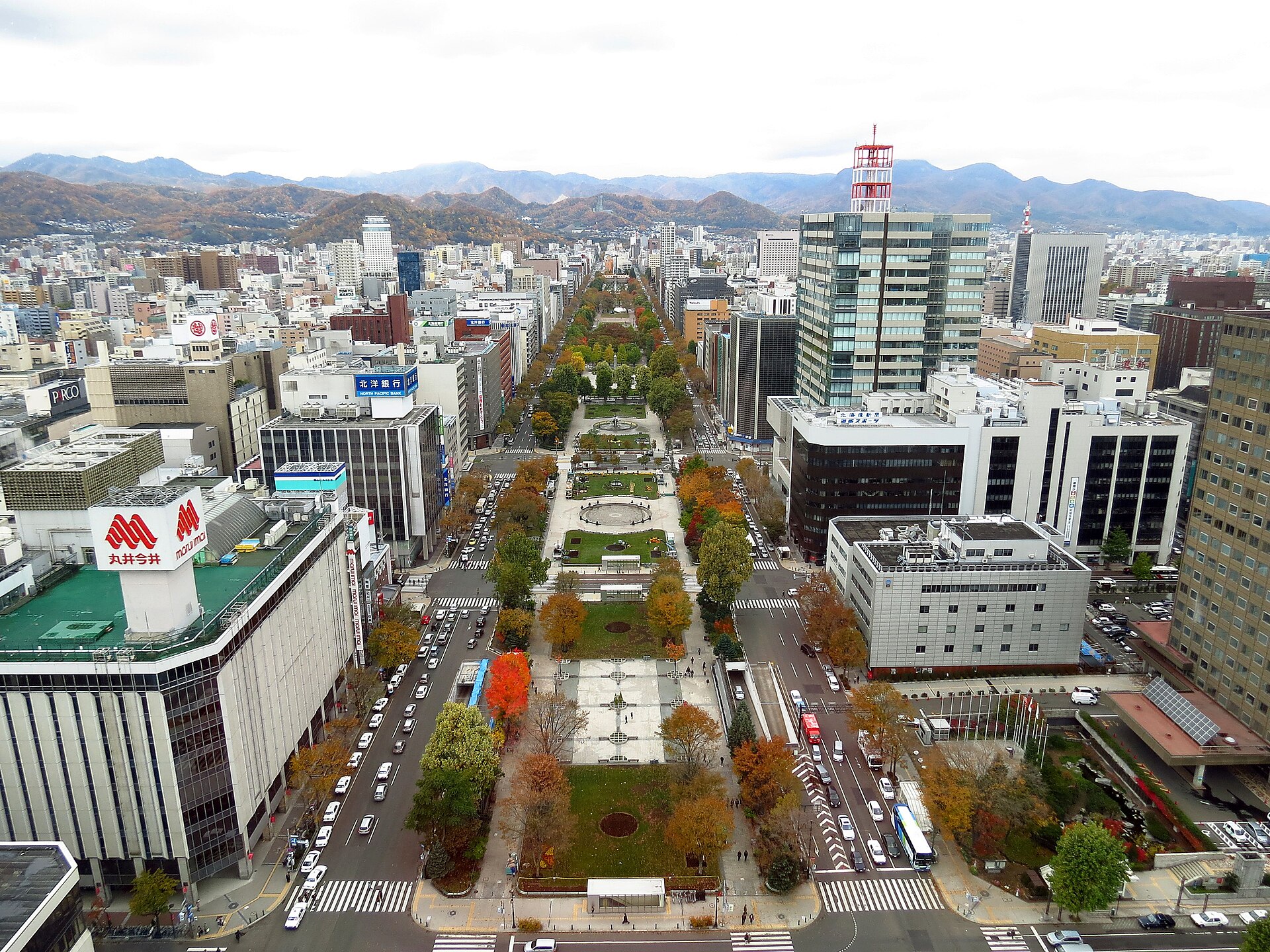 札幌大通公园。